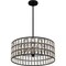 Quoizel Gibson Pendant 4 Lights Matte Black GIB2820MBK - alternate 2